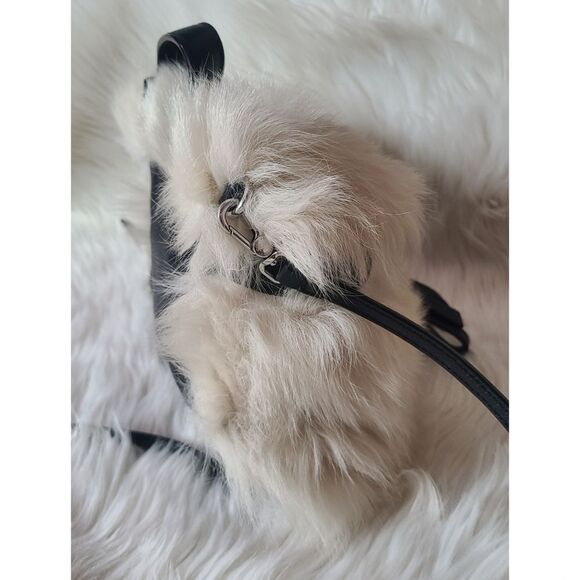 Marc Jacobs|Fur & Leather Canteen Crossbody Bag - Picture 5 of 14